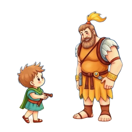 Davi e o Gigante Corajoso