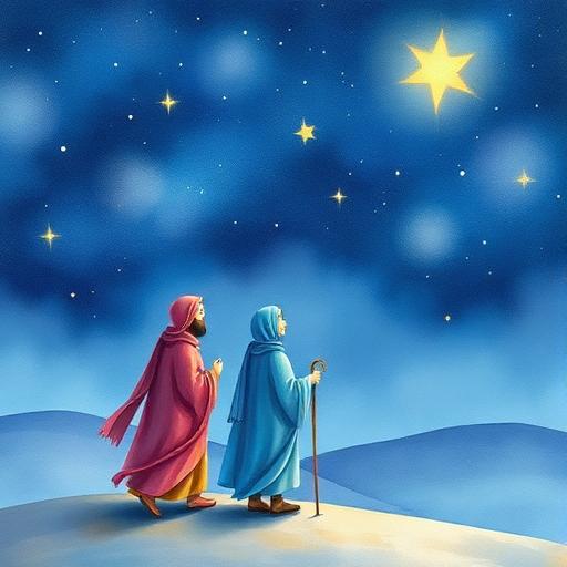 Os Reis Magos e a Estrela